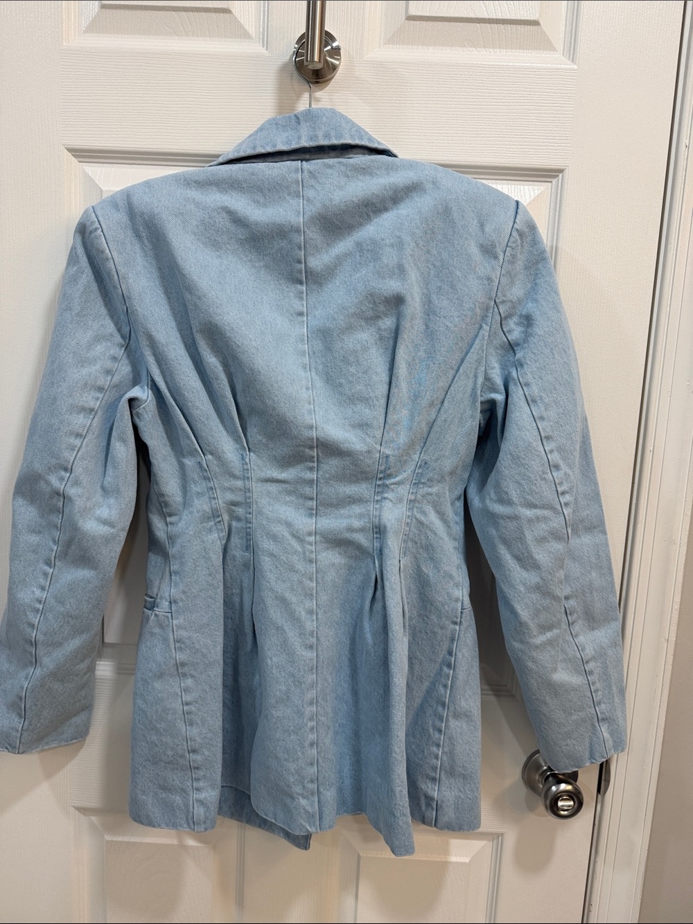 NWT - KBB by Kahlana Light Wash Casual Women’s Blazer P2P: 18” Length: 27” - Picture 6 of 12